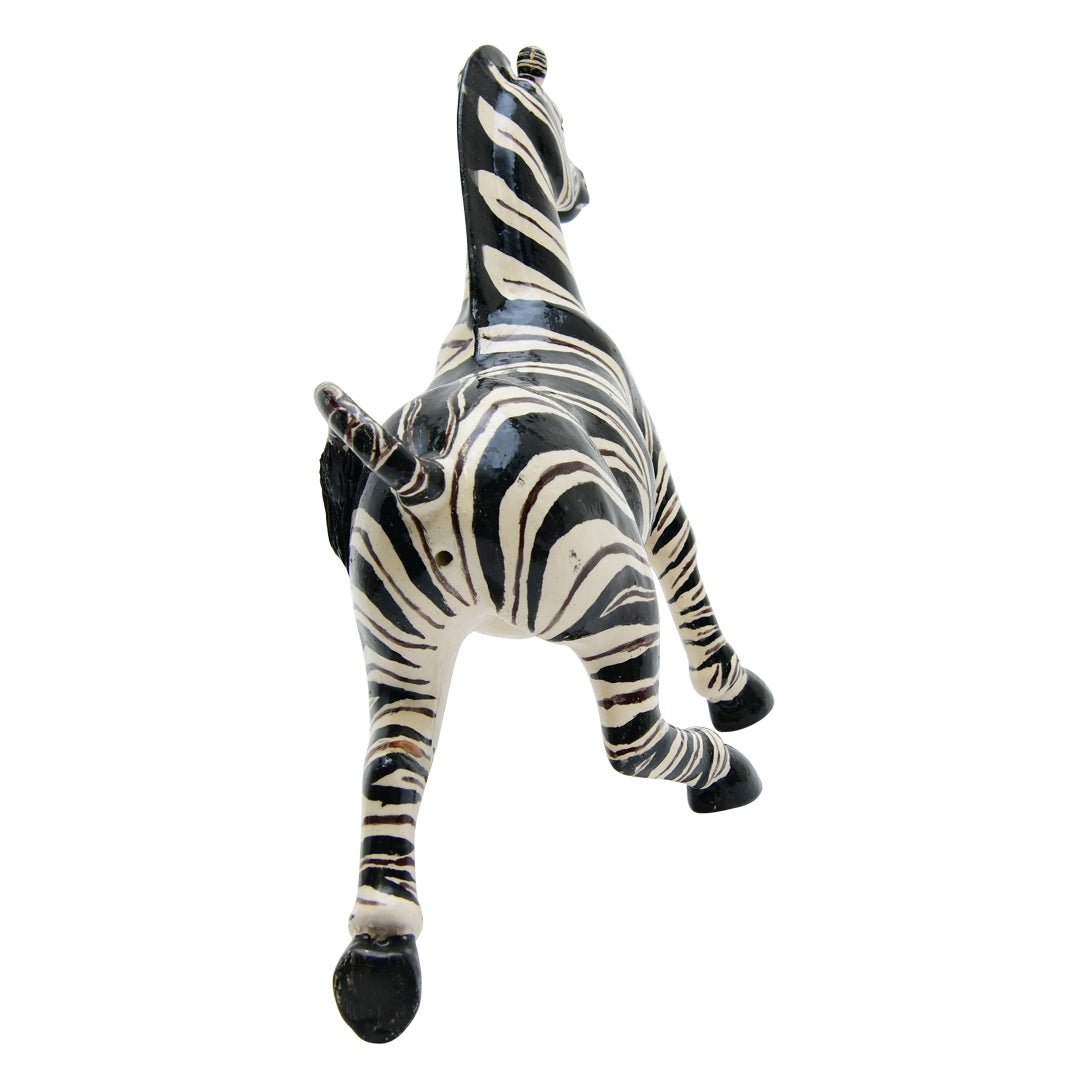 Zebra sculpture