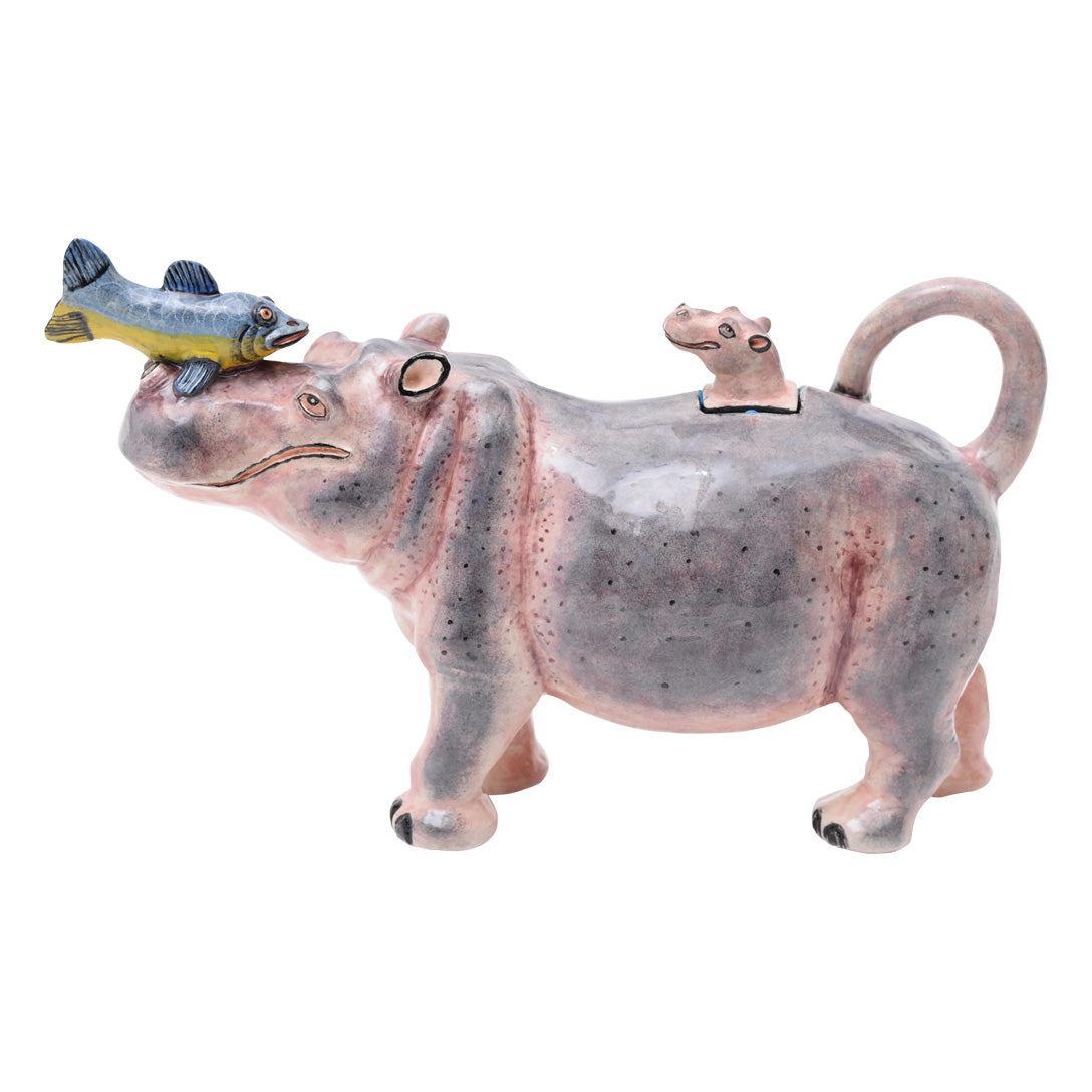 Hippo teapot
