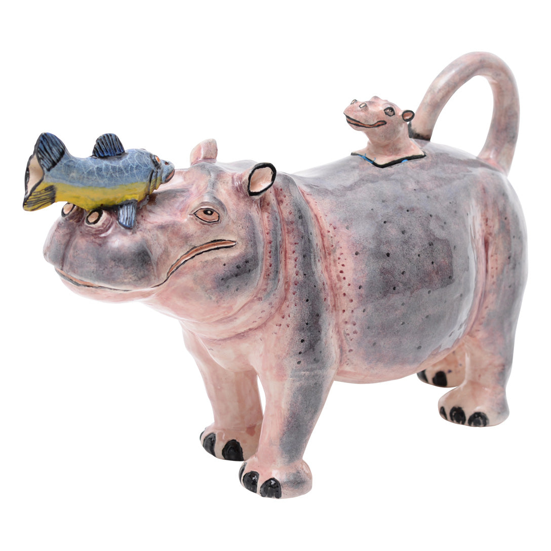 Hippo teapot