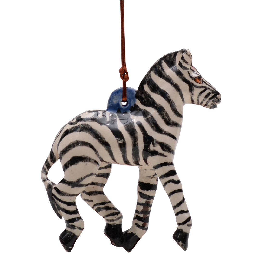 Zebra ornament