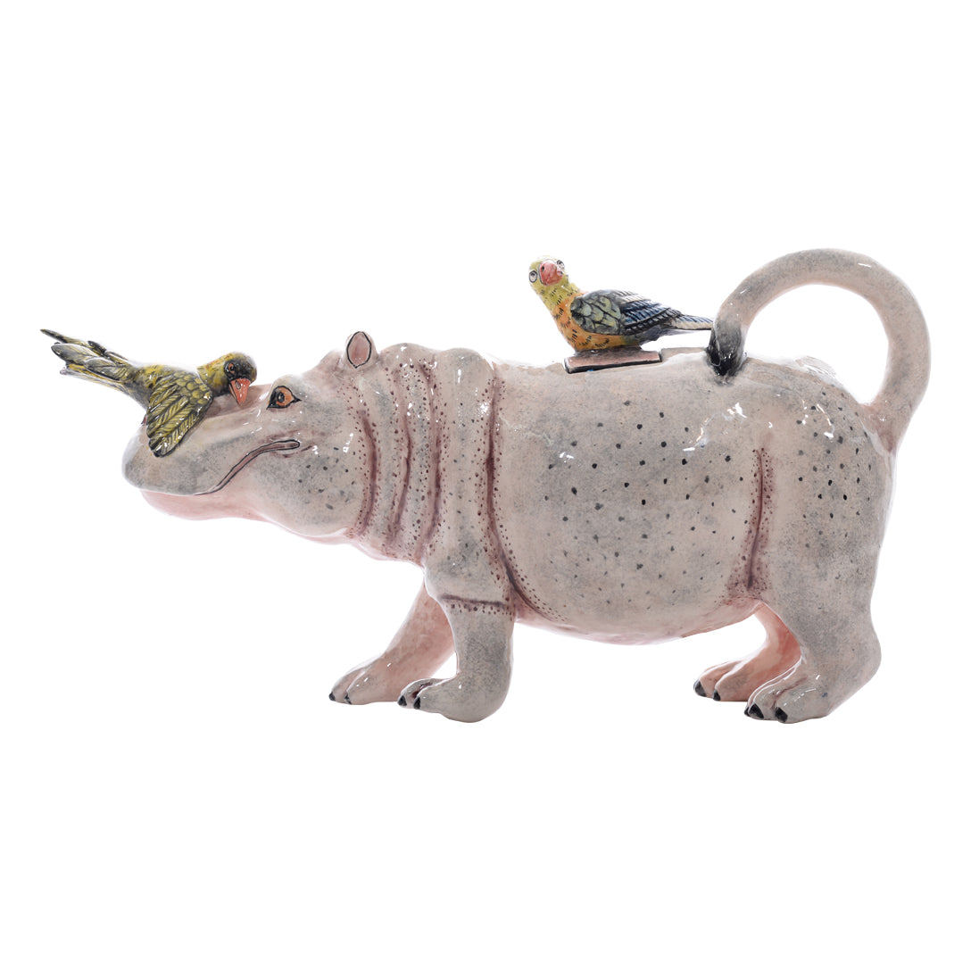 Hippo Teapot