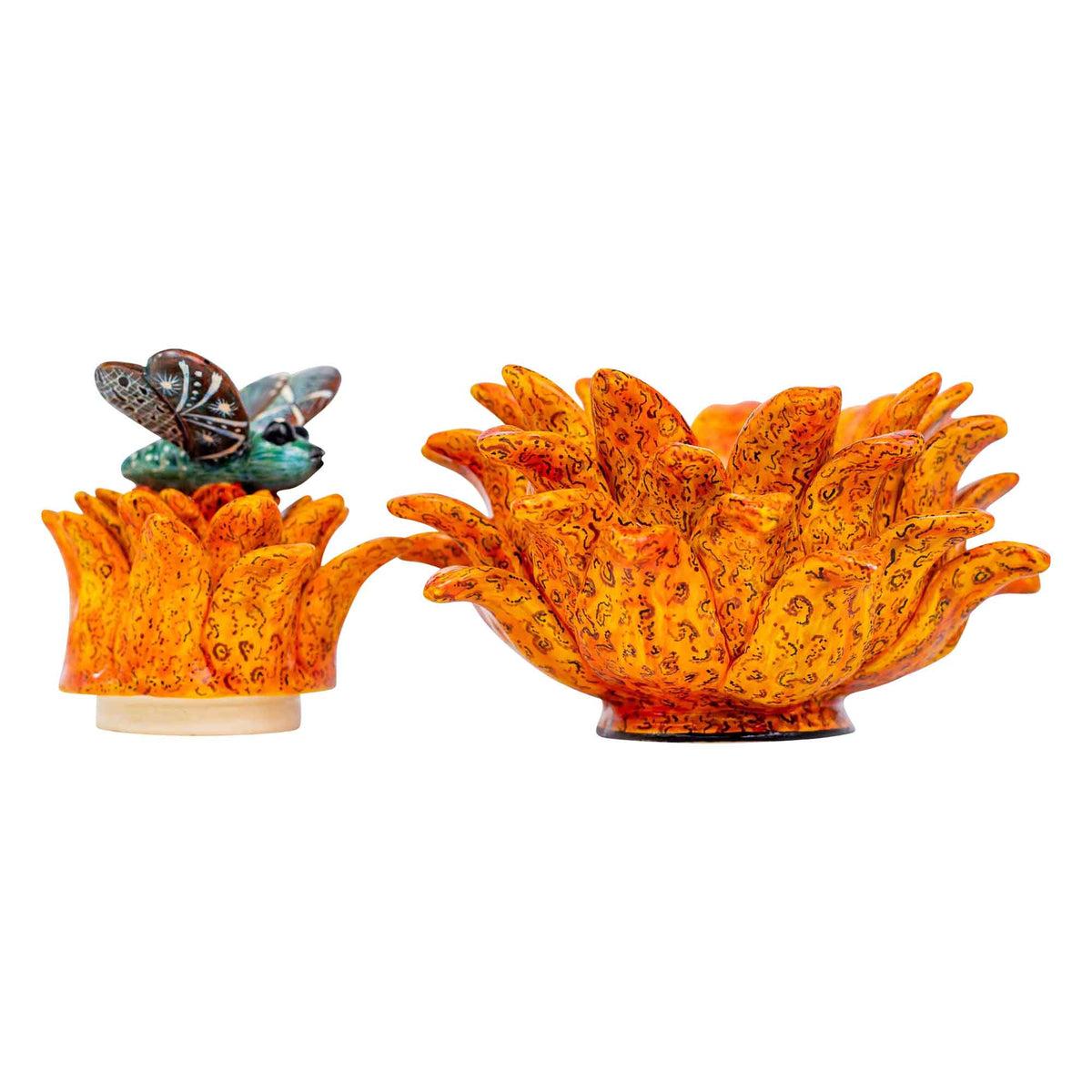 Bee & protea jewelry box