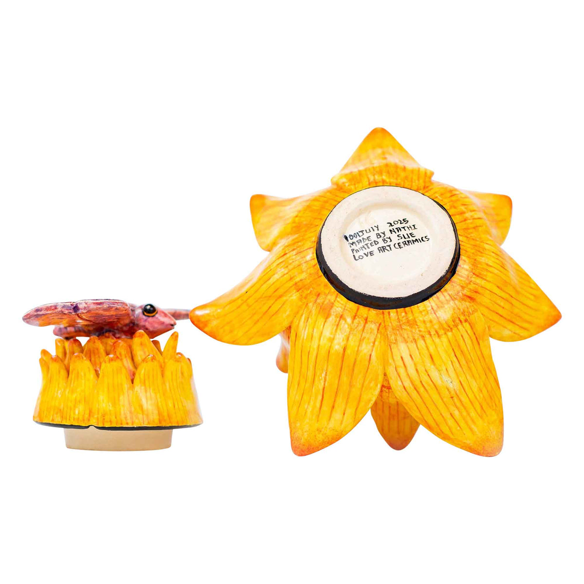 Bee & protea jewelry box