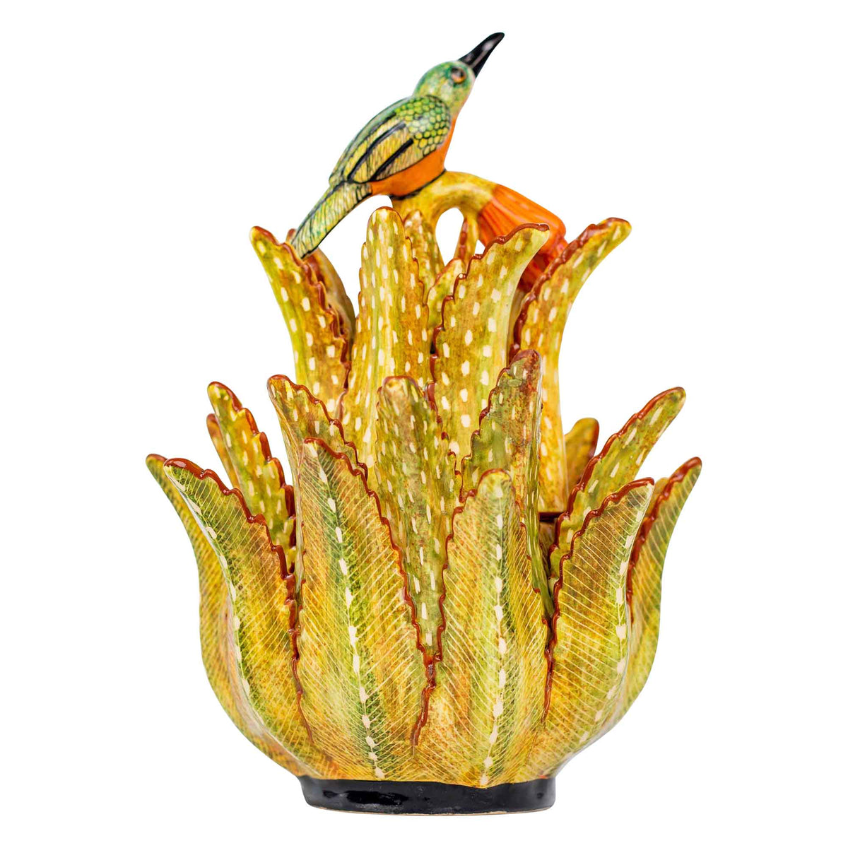 Bird & aloe jewelry box
