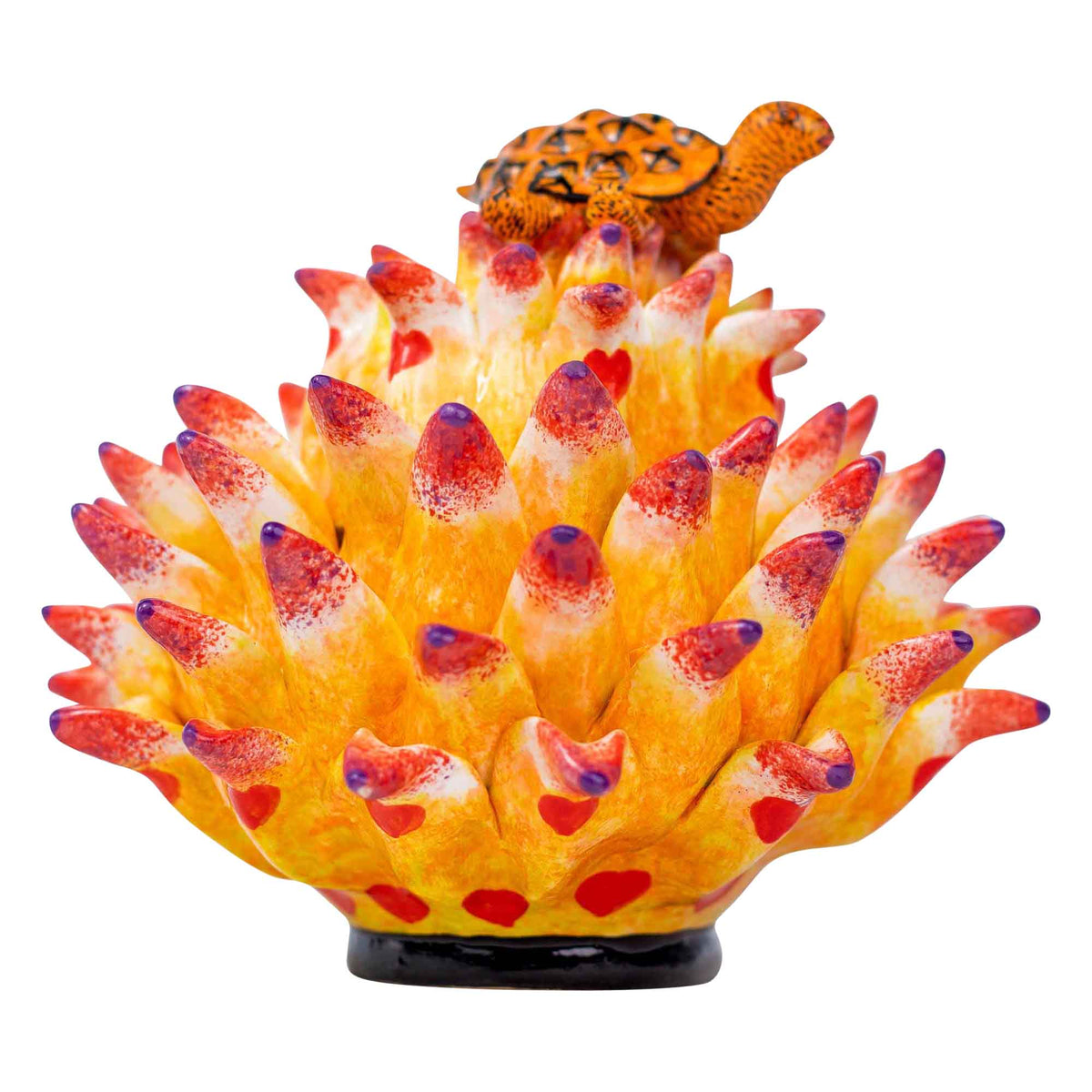 Tortoise & protea jewelry box