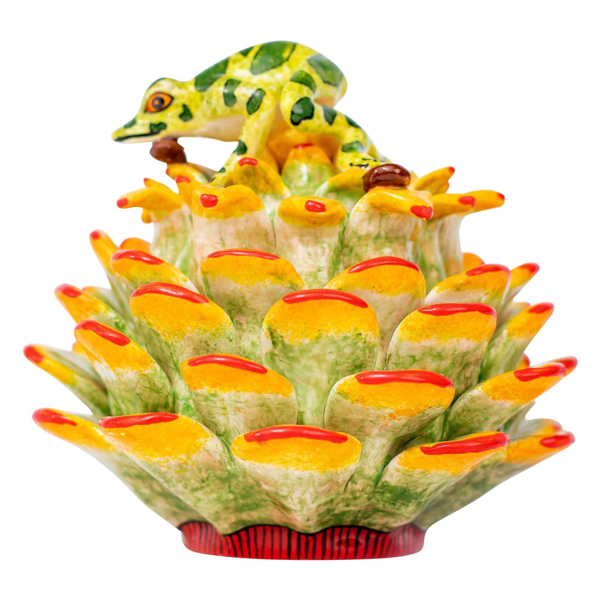 Frog & succulent jewelry box