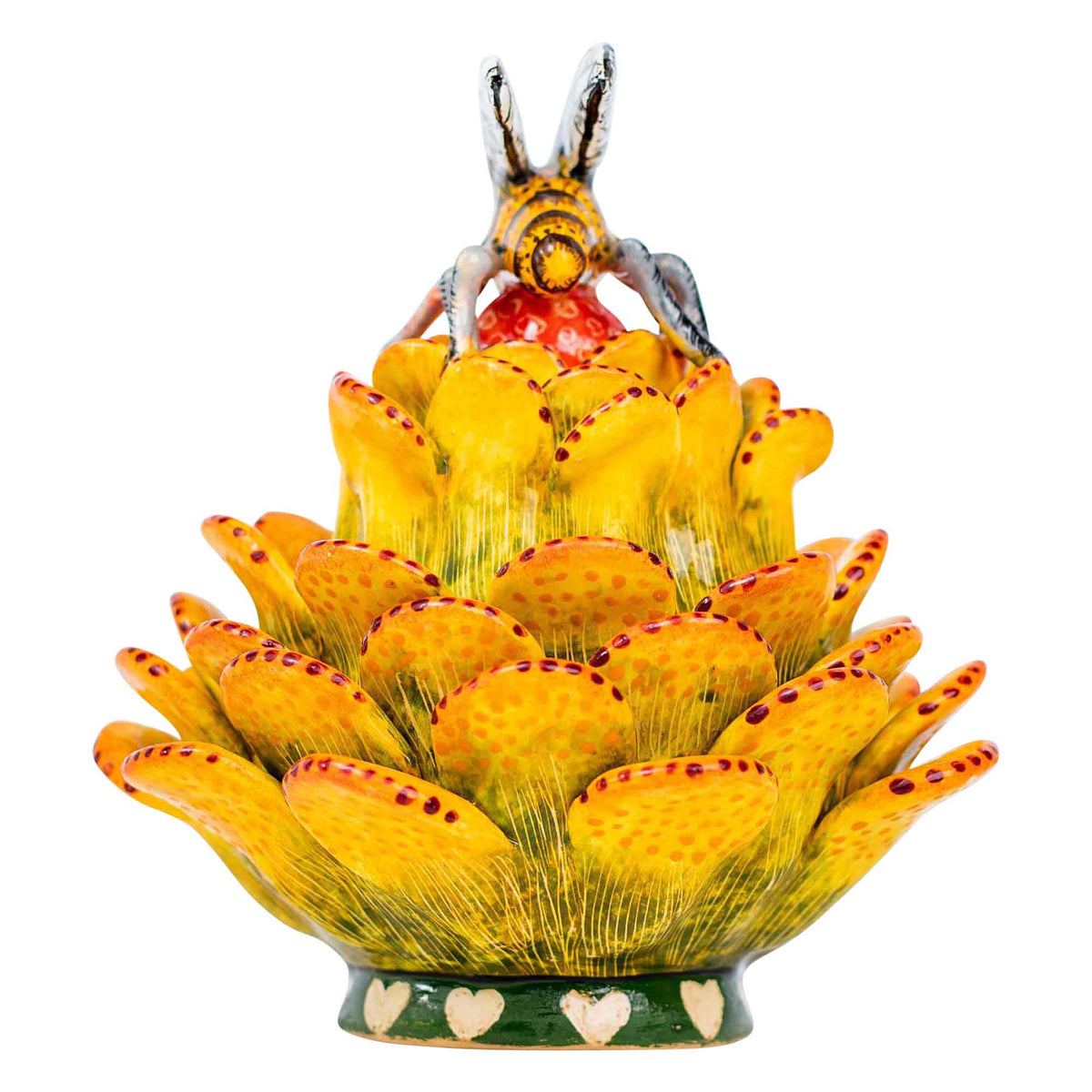 Bee & succulent jewelry box