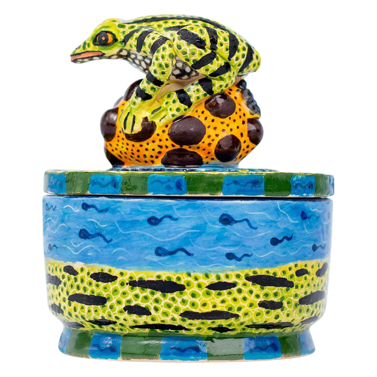 Frog jewelry box