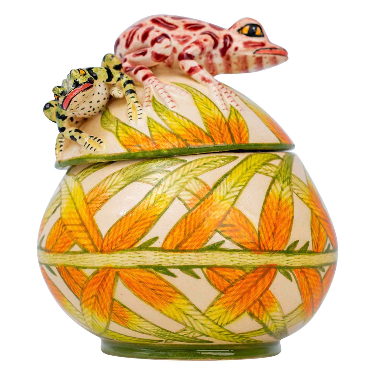 Frog jewelry box