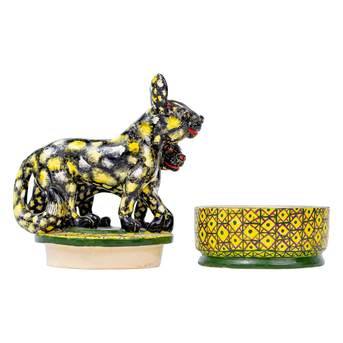 Wild dog jewelry box