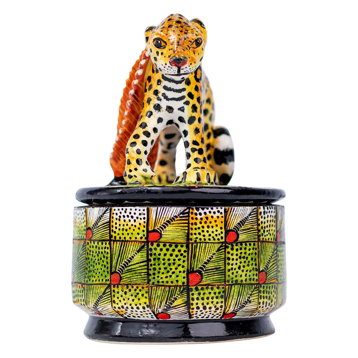 Leopard jewelry box