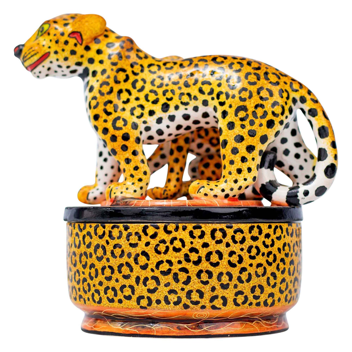 Leopard jewelry box
