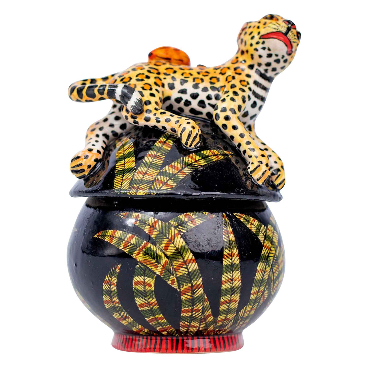 Leopard jewelry box