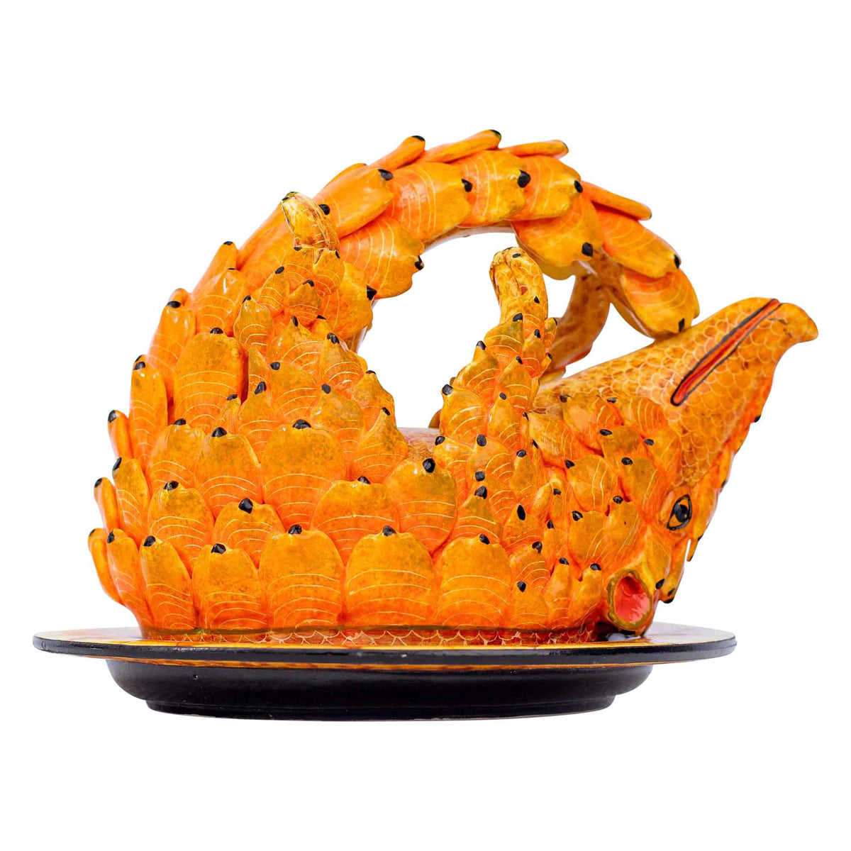 Pangolin butter dish