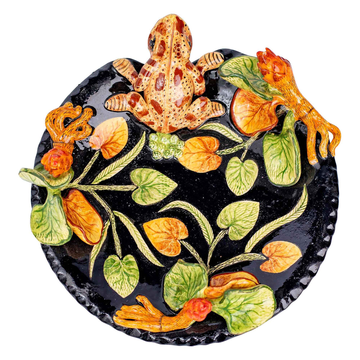 Frog coin dish