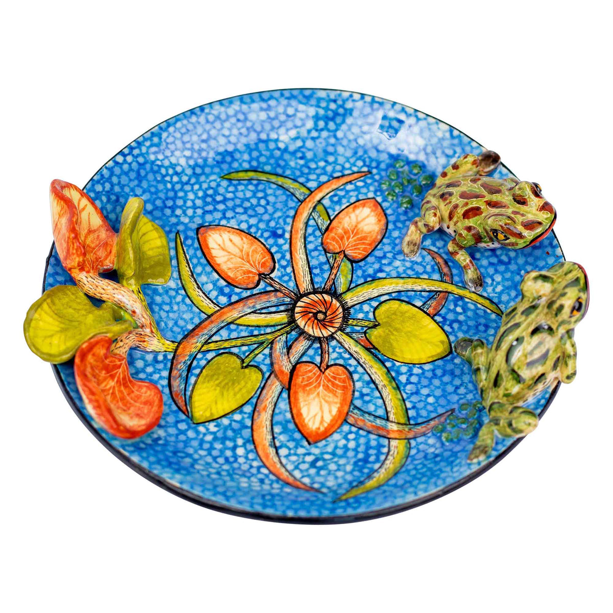 Frog coin dish
