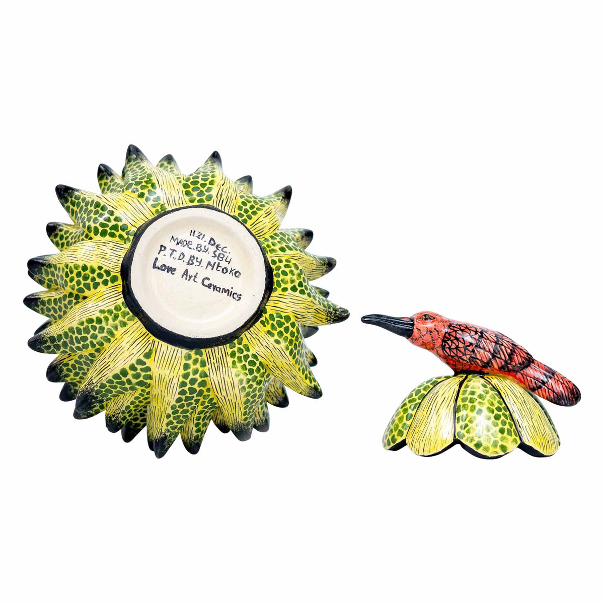 Bird Protea Jewelry Box