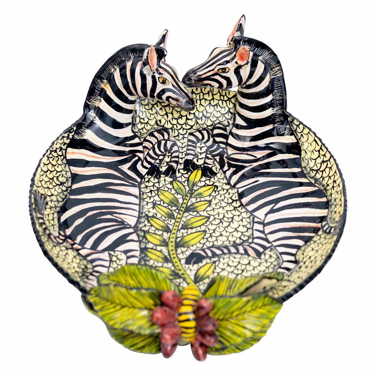 Zebra Coin Dish