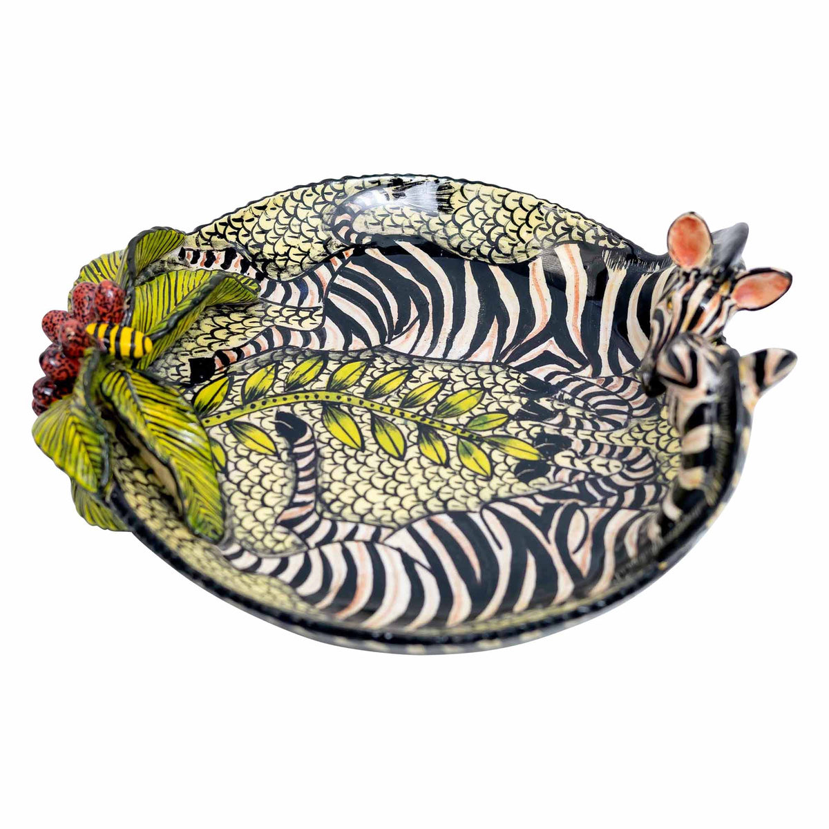 Zebra Coin Dish