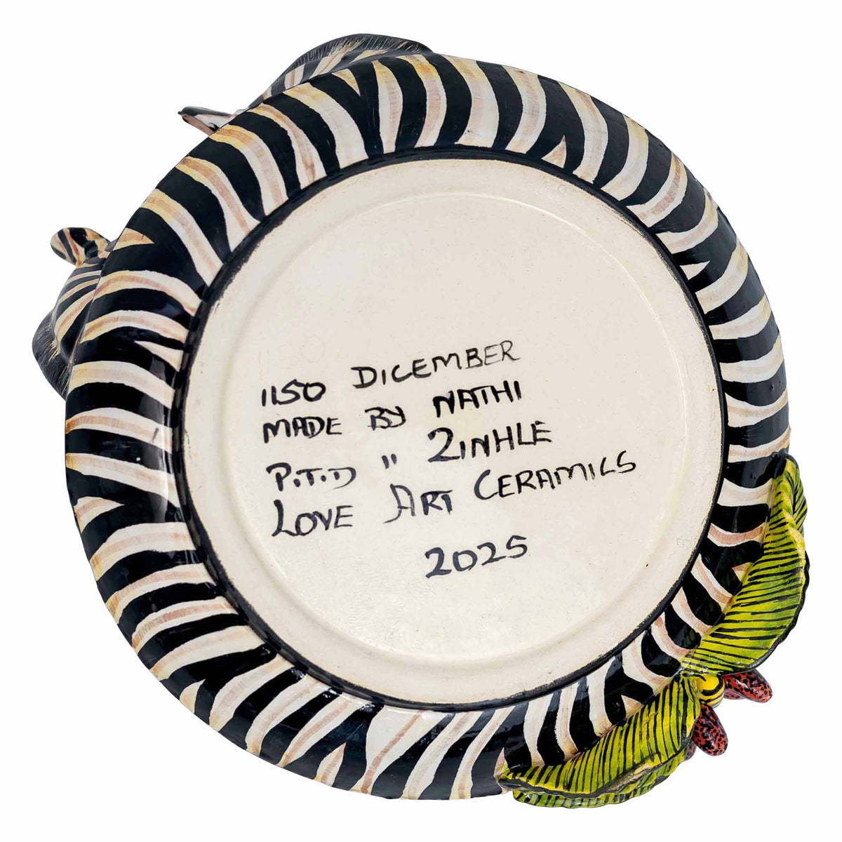 Zebra Coin Dish