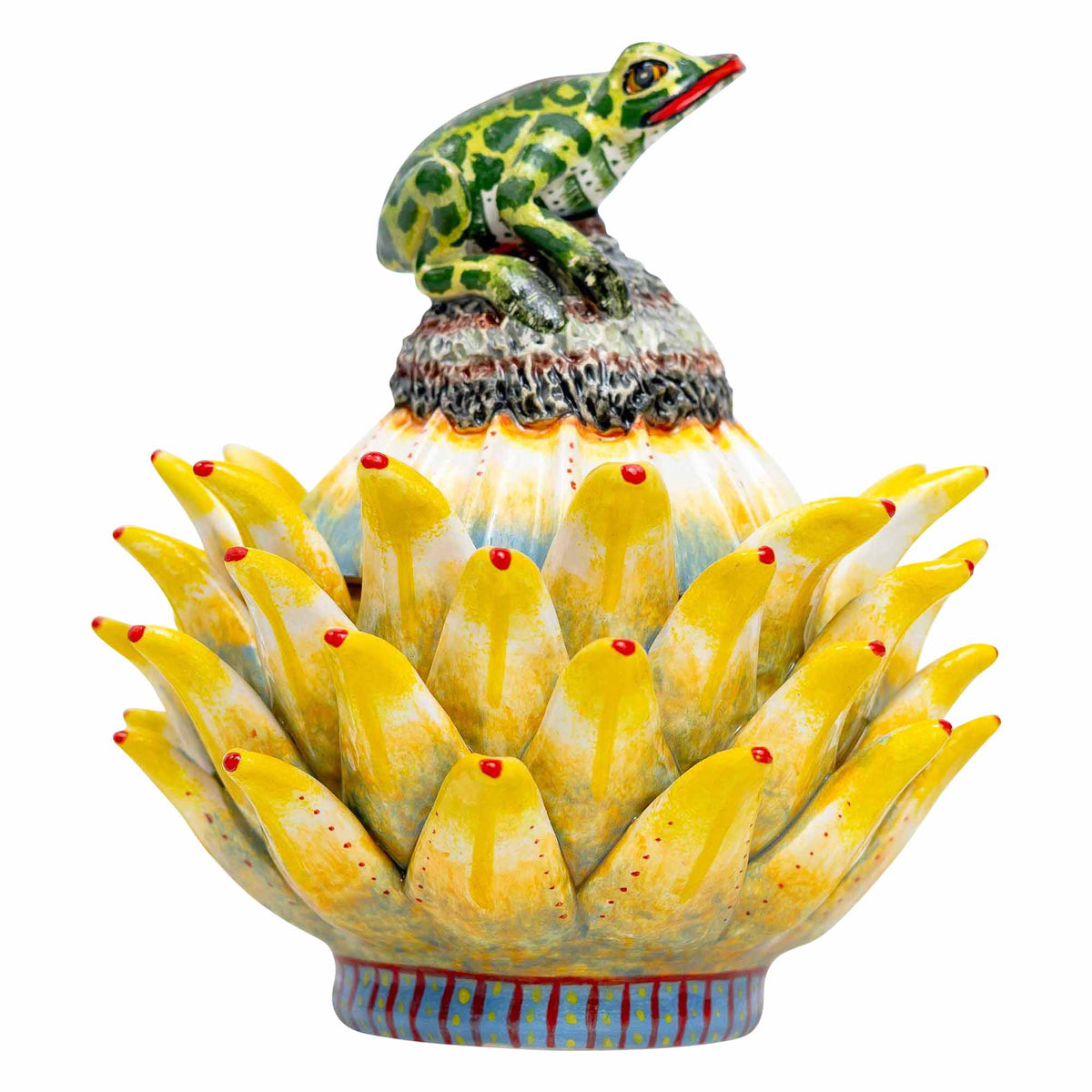 Frog, Protea Jewelry Box