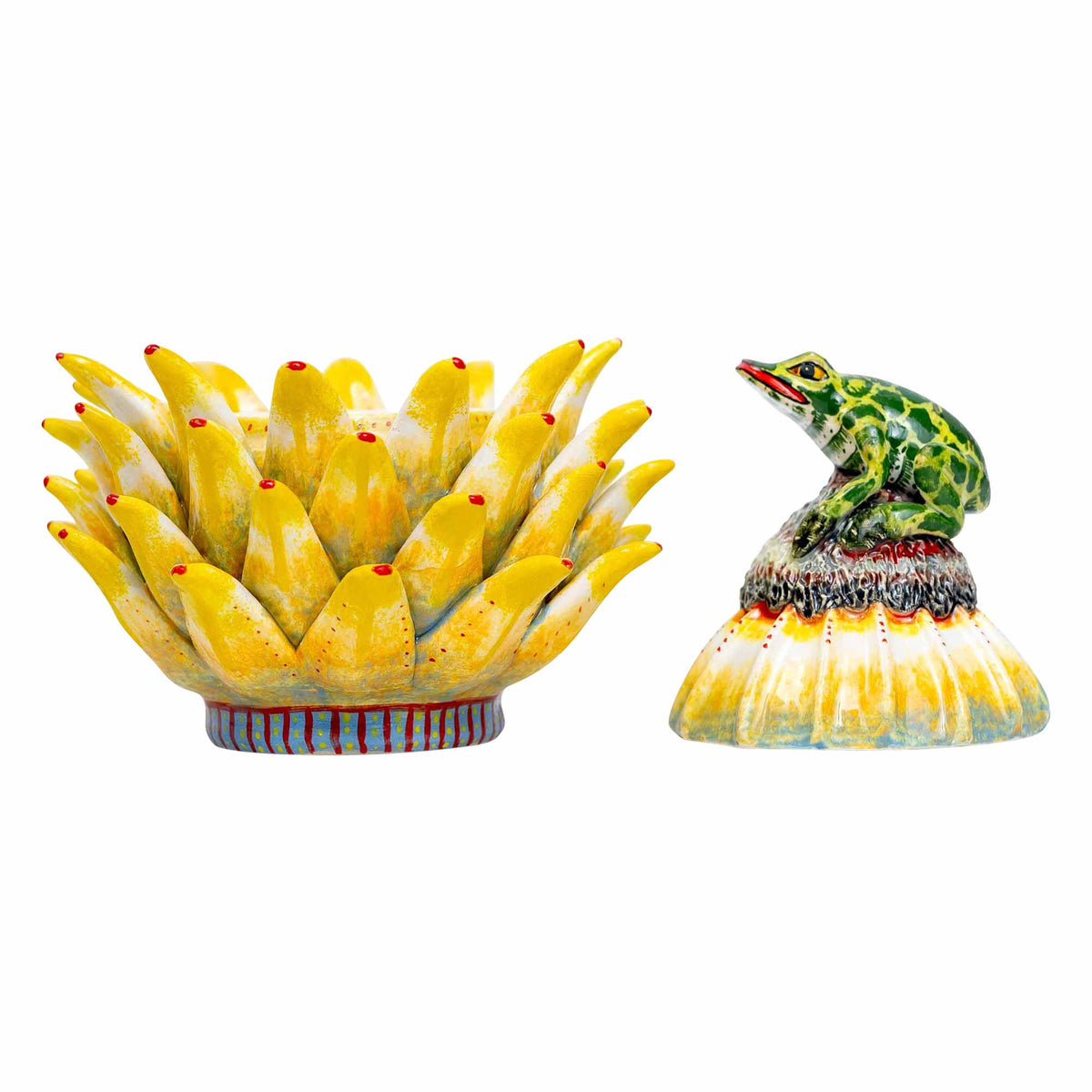 Frog, Protea Jewelry Box