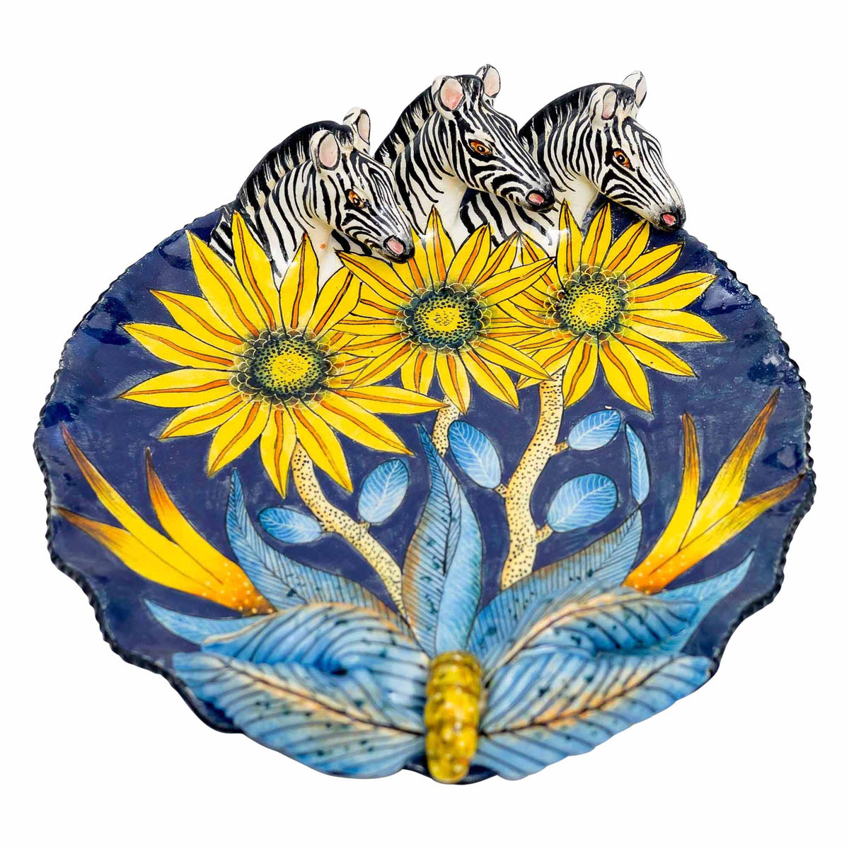 Zebra Coin Dish