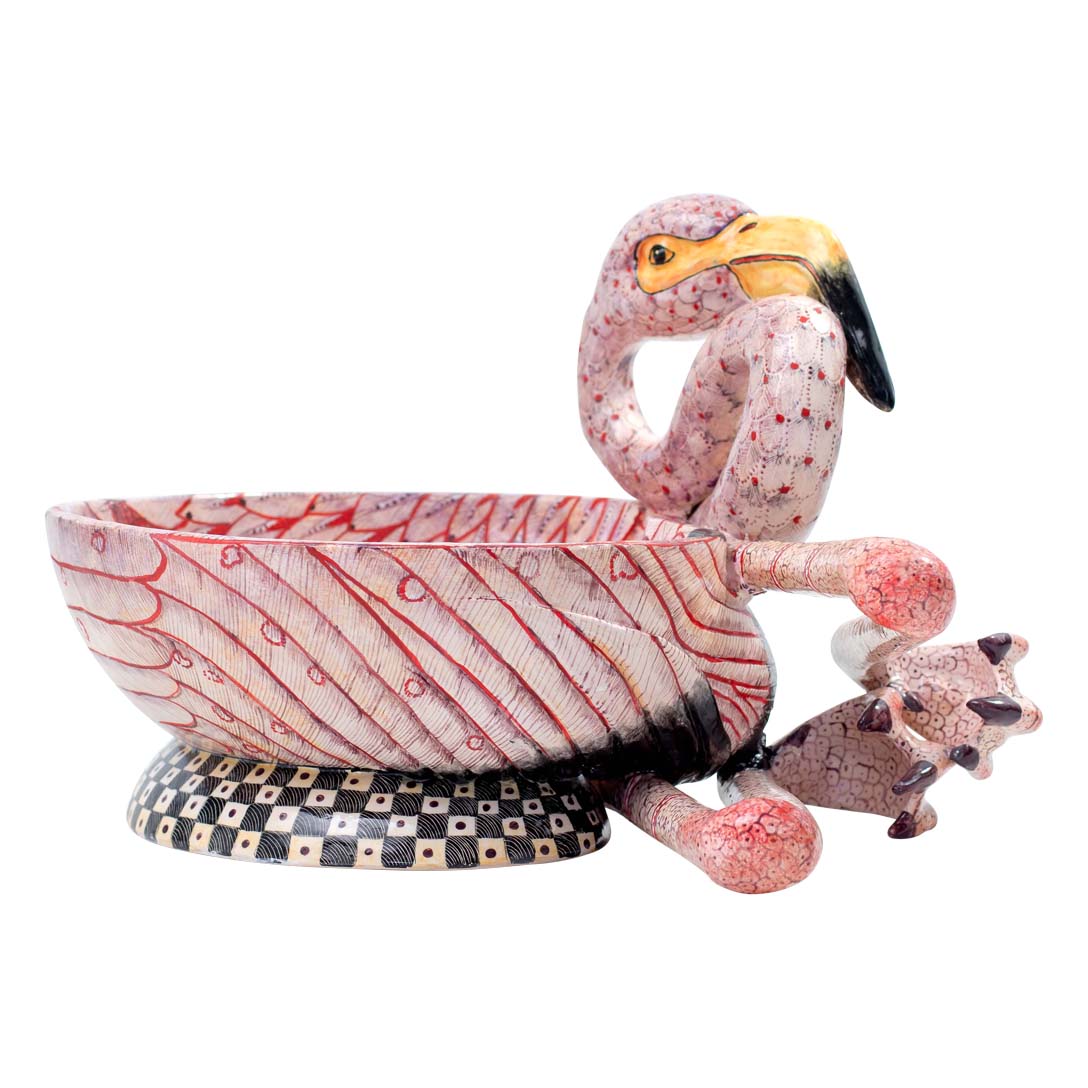 Flamingo bowl