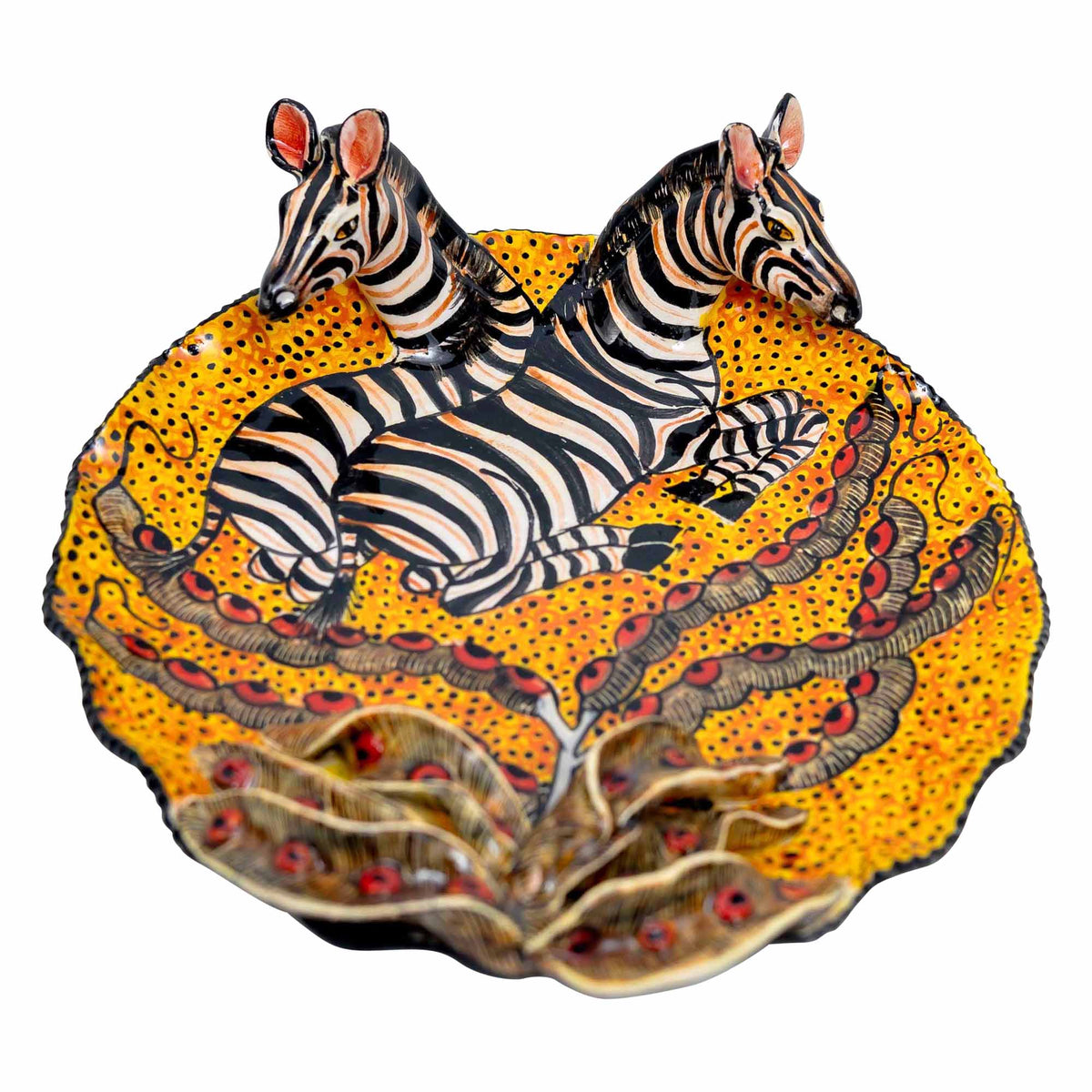 Zebra Coin Dish