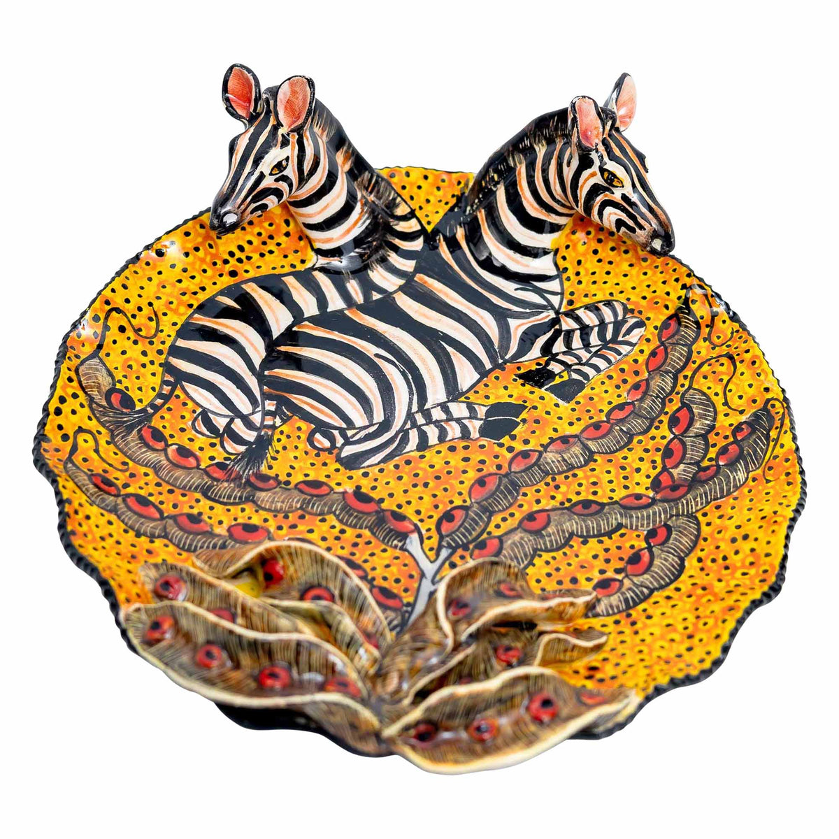 Zebra Coin Dish