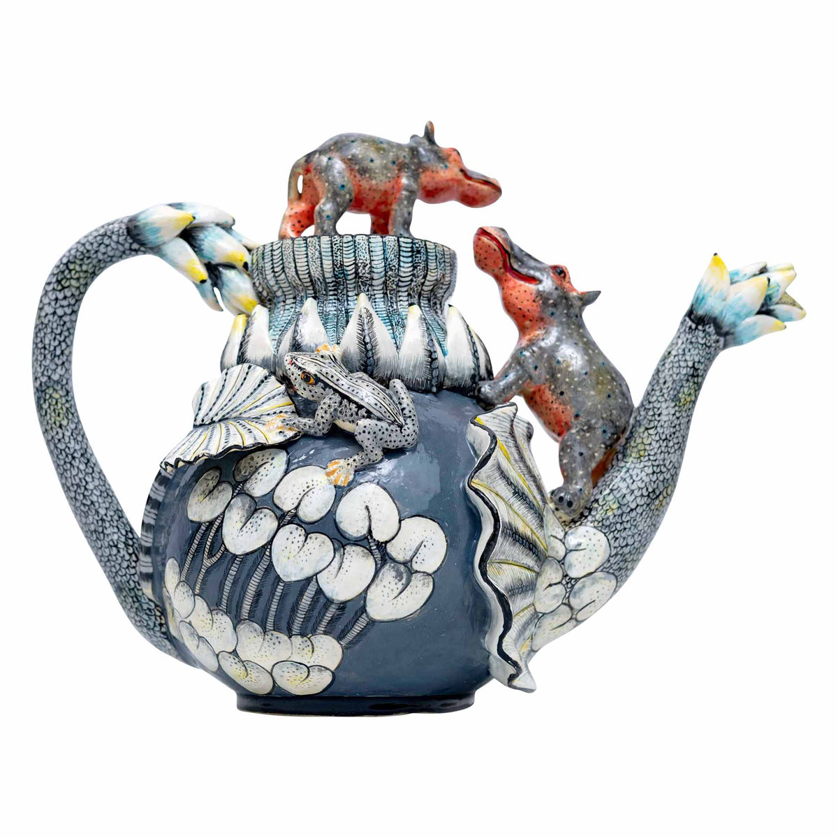 Hippo Teapot