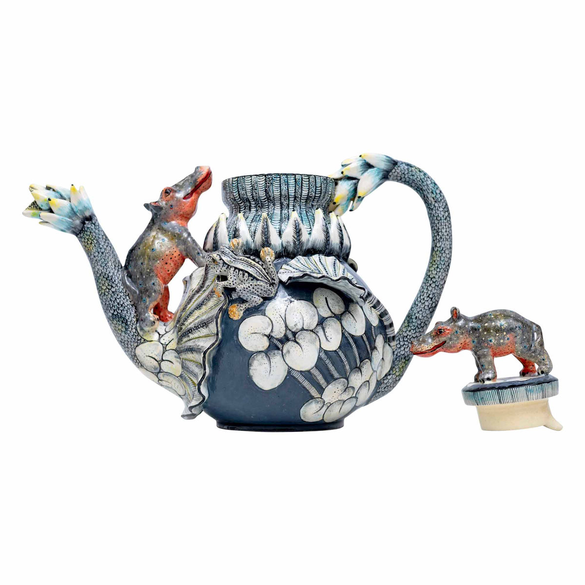 Hippo Teapot