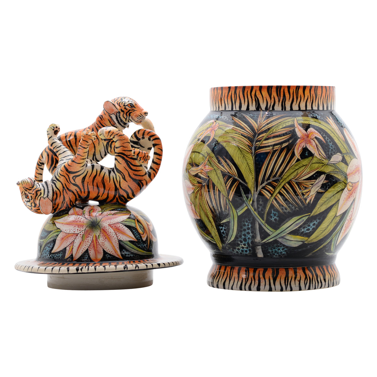 Tiger Urn