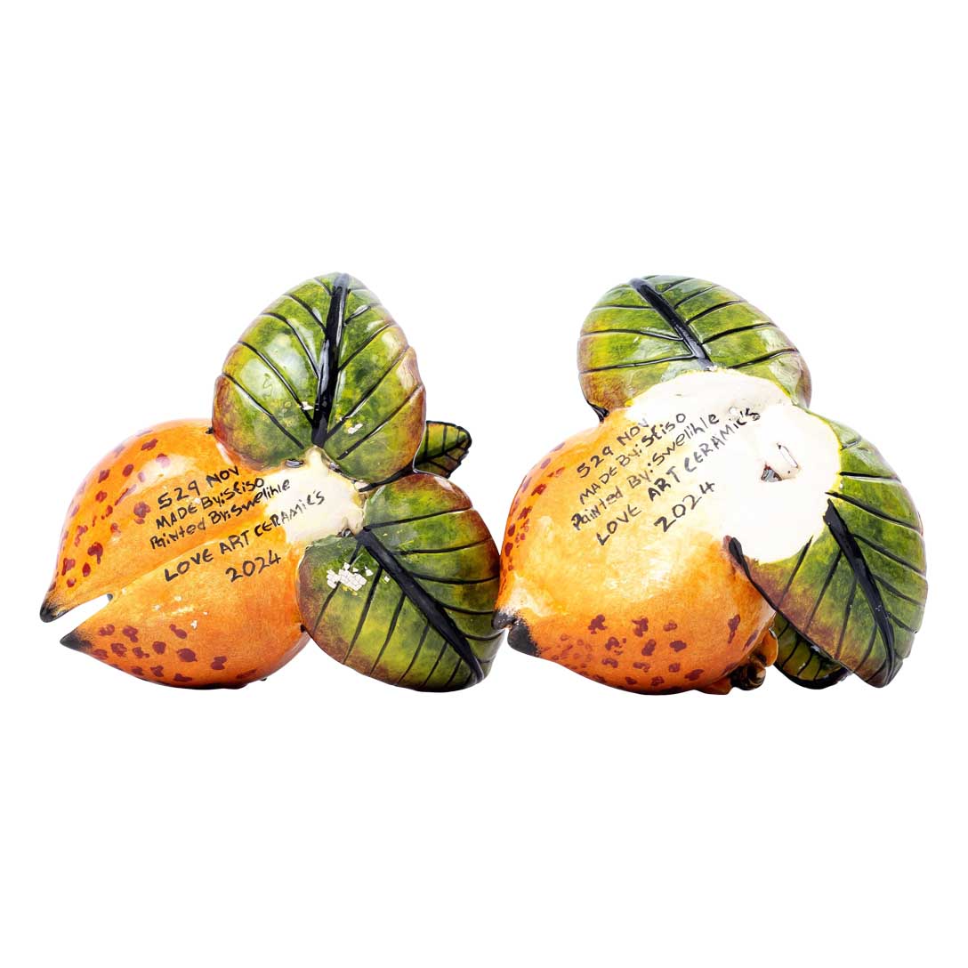 Pair butterflies candlesticks