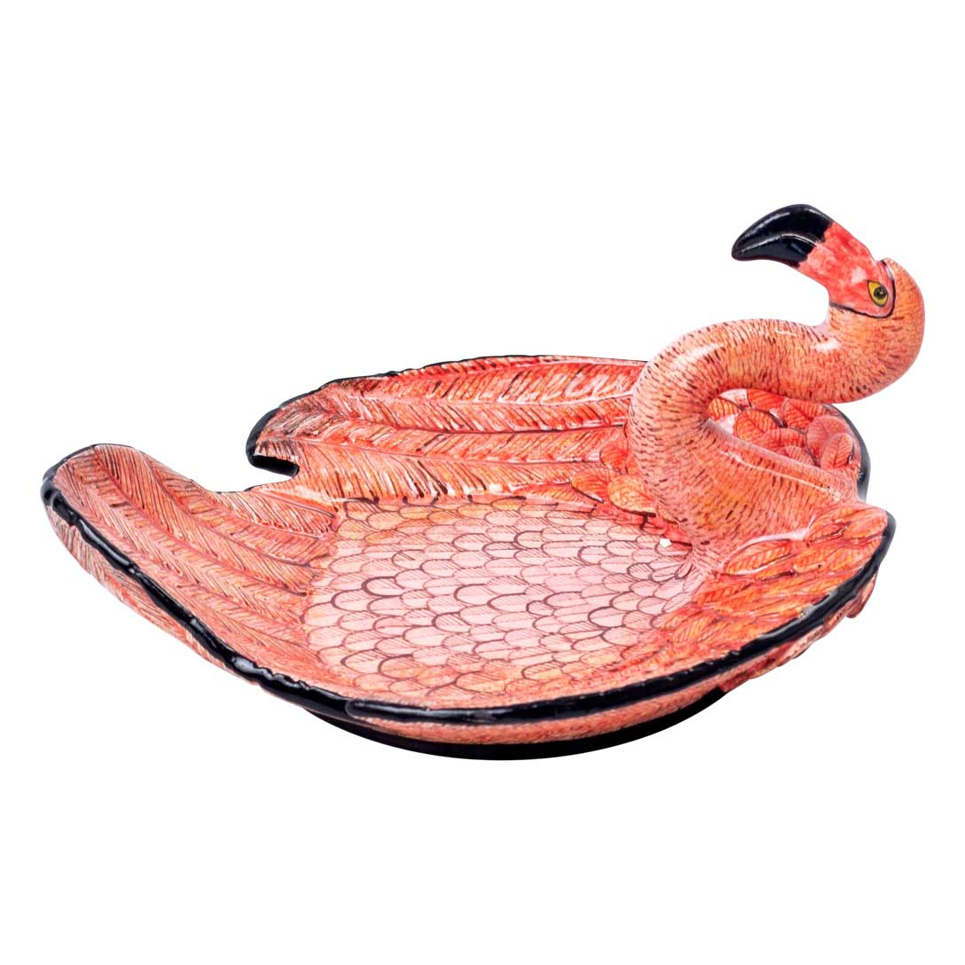 Flamingo, coin dish