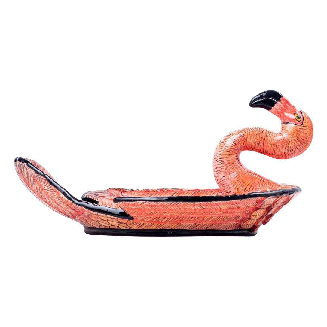 Flamingo, coin dish