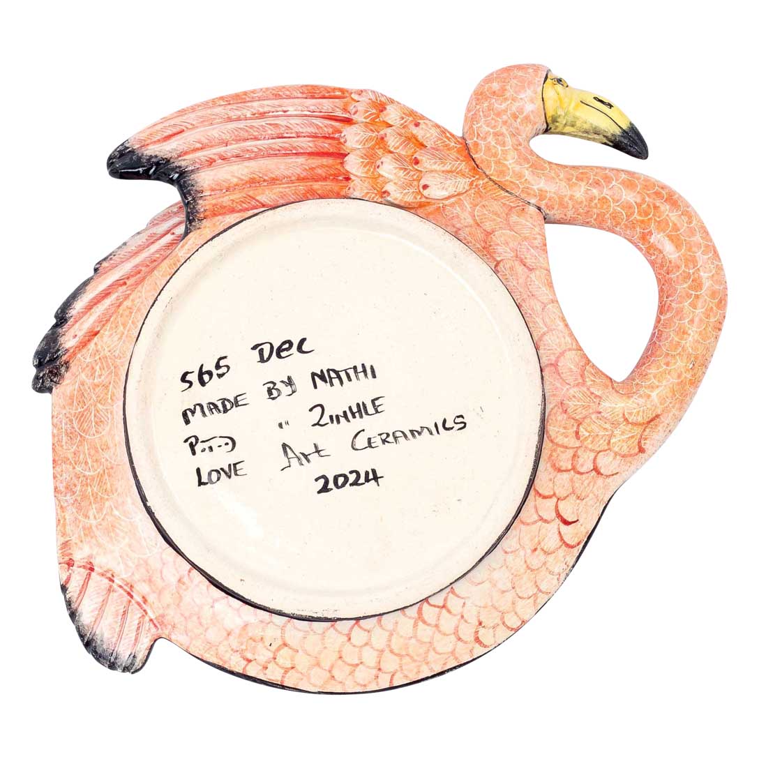 Flamingo coin dish