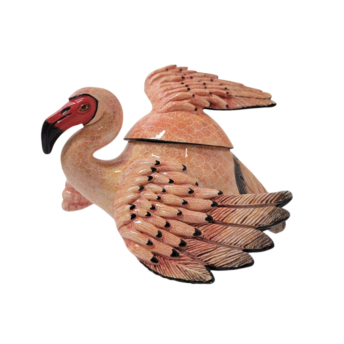 Flamingo jewelry box