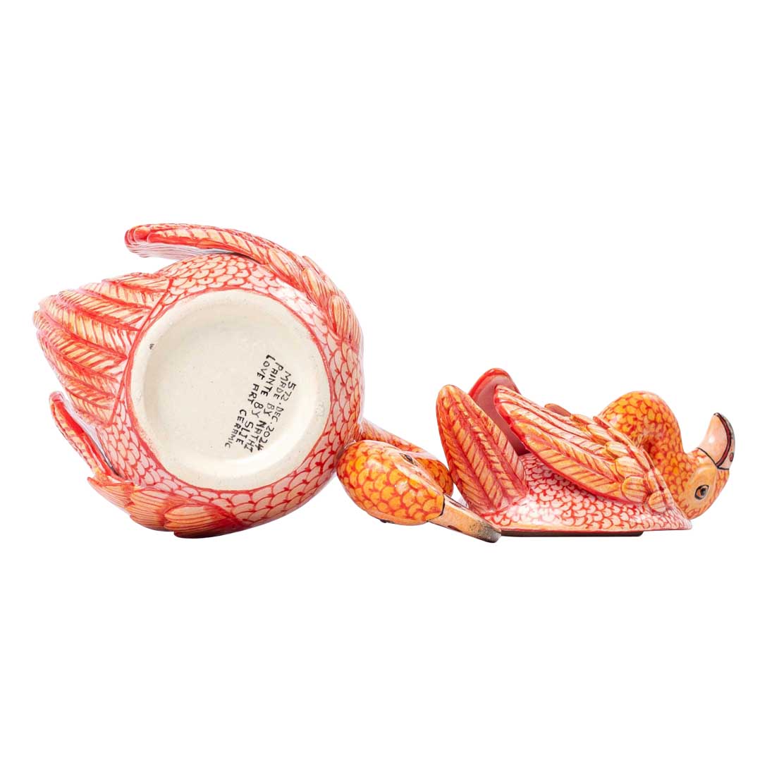 Flamingo jewelry box