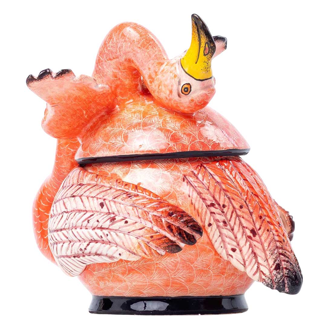 Flamingo jewelry box