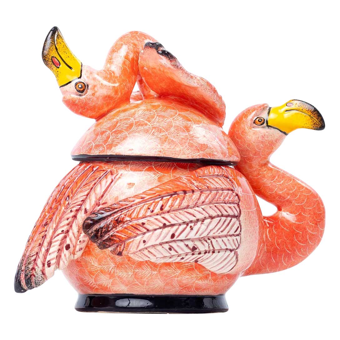 Flamingo jewelry box