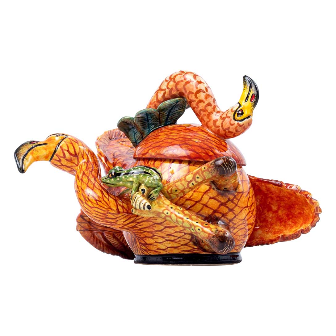 Flamingo jewelry box