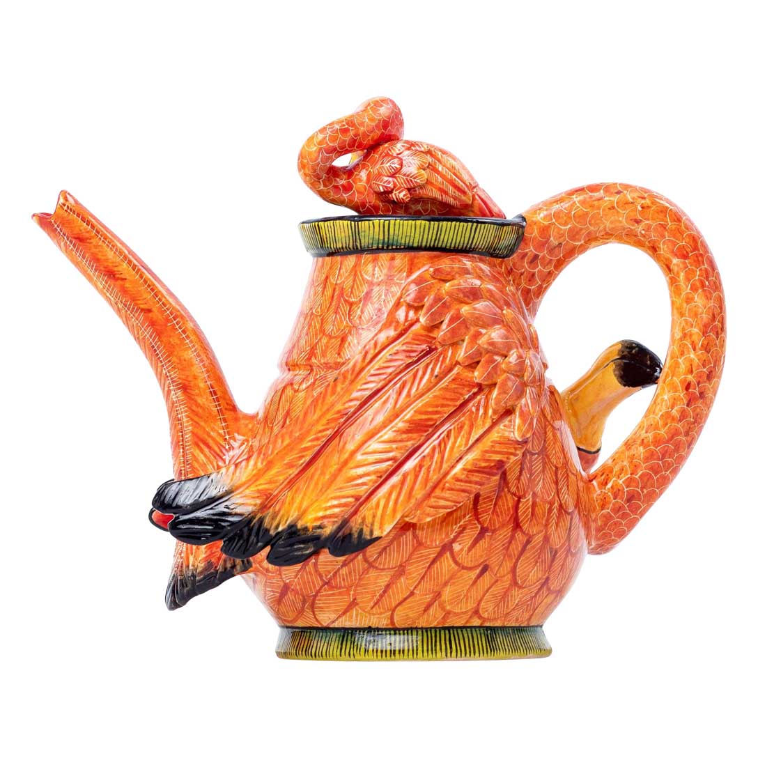 Flamingo teapot
