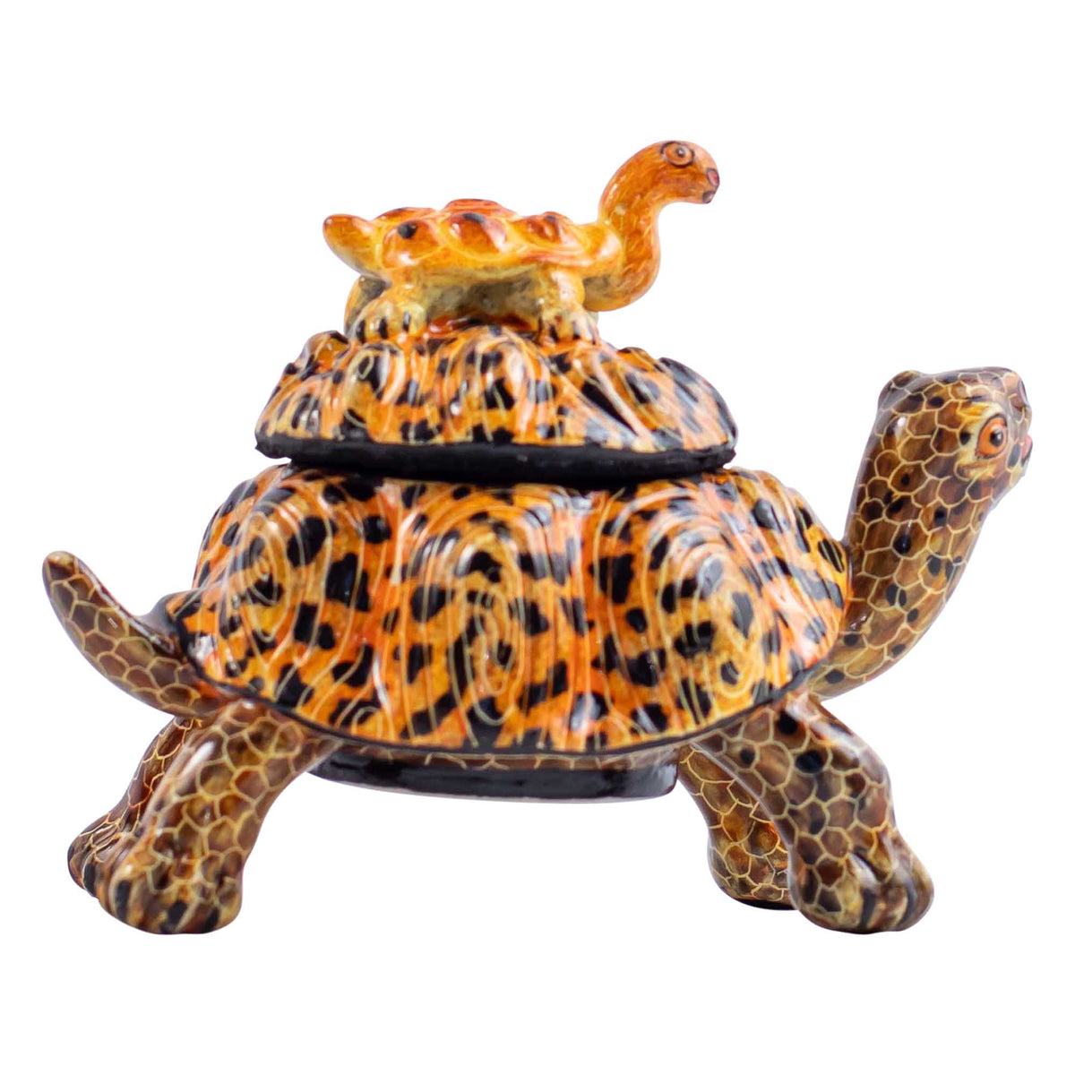 Tortoise jewelry box