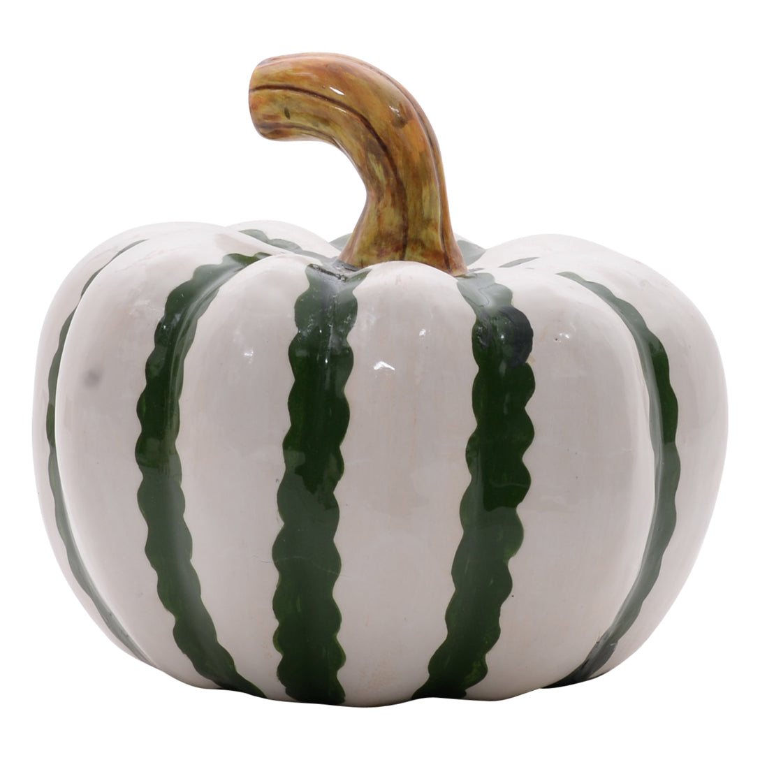 Autumn harvest pumpkin sculpture