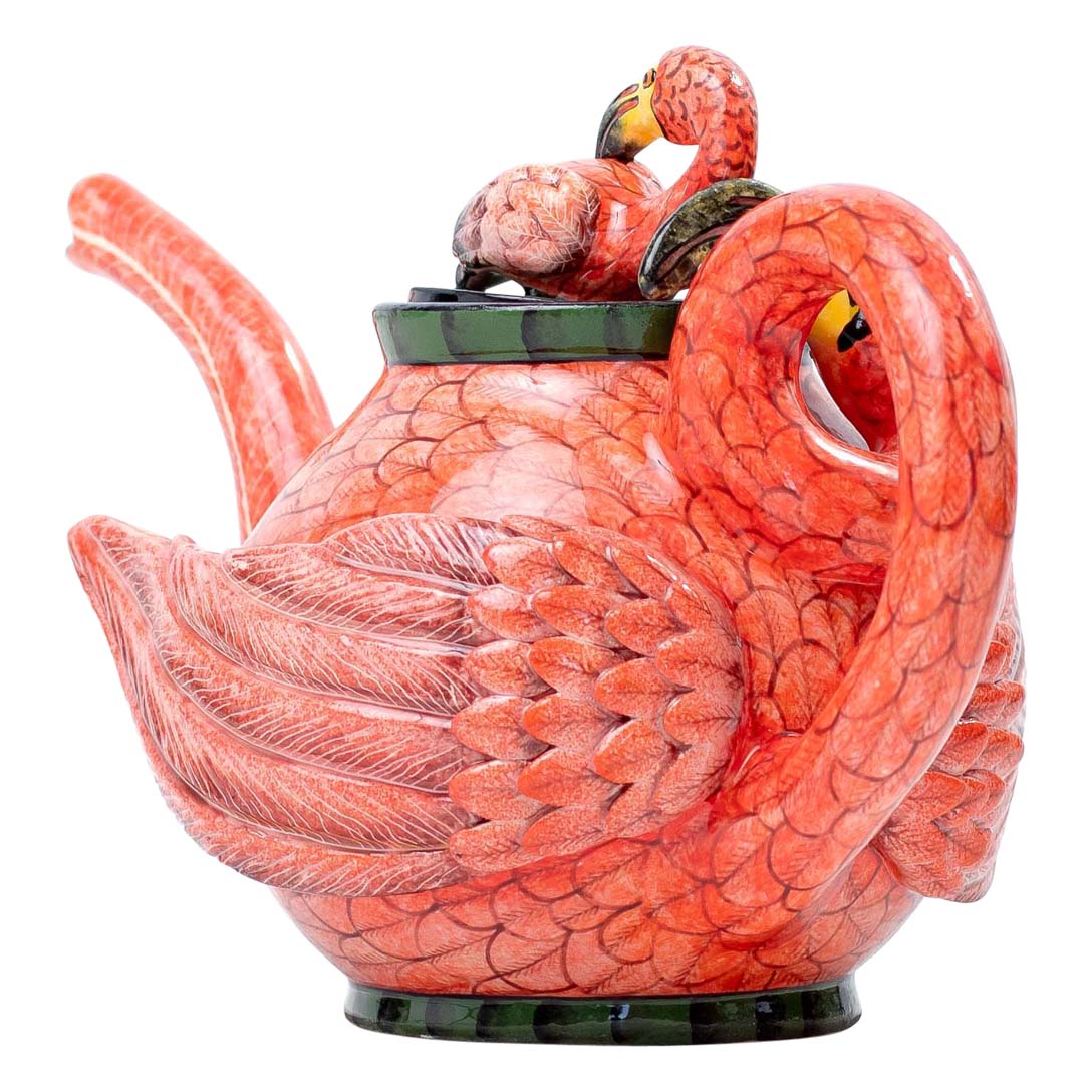 Flamingo teapot