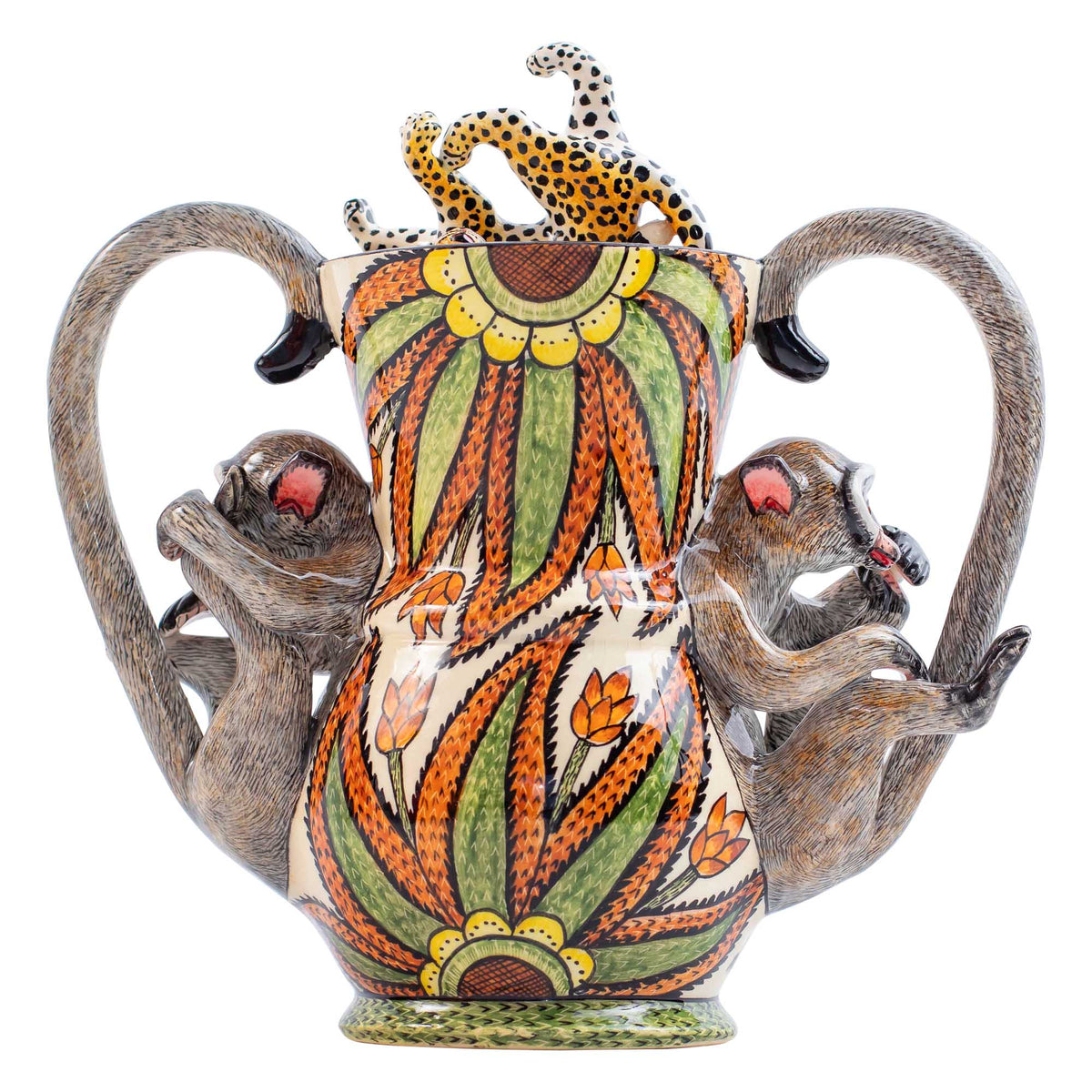 Monkey vase