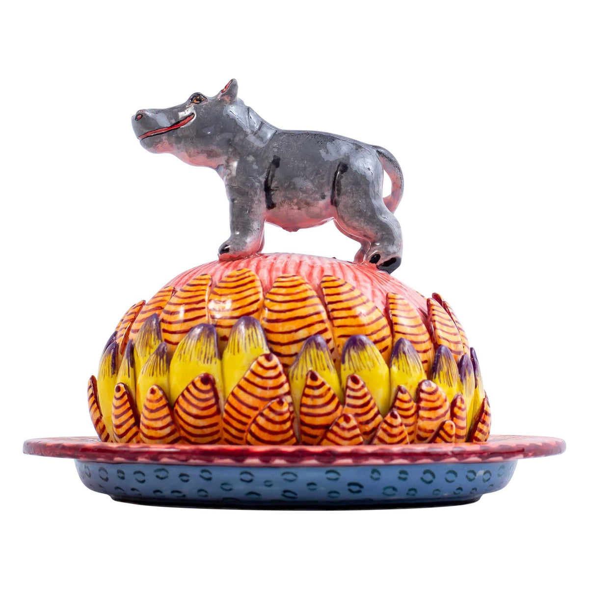 Hippo butterdish