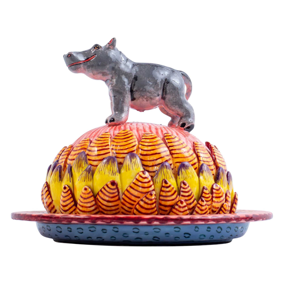 Hippo butterdish