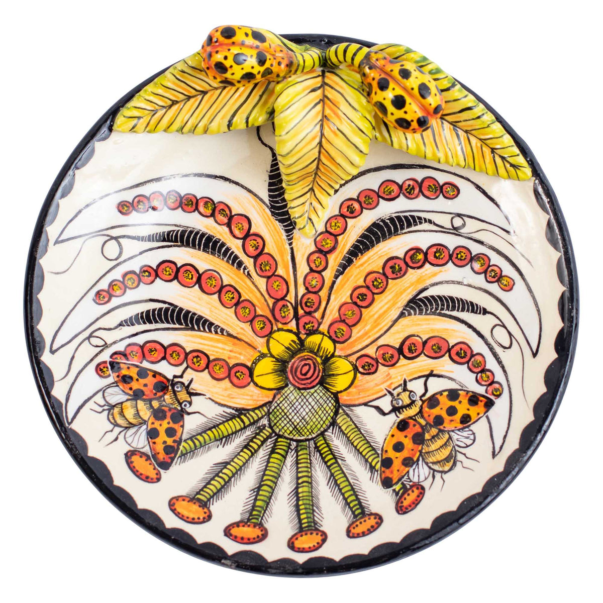 Bee coin dish